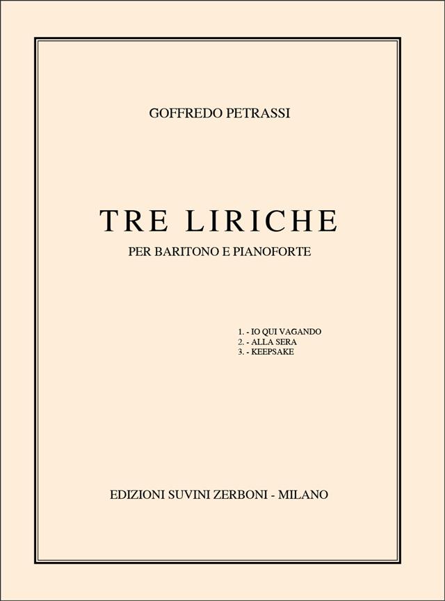 Tre Liriche